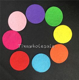 1000PCS 25cm3cm Colourful felt pads for flower and brooches039 back30mm round patchesWholeFelt 30mm Circle Appliques3463797