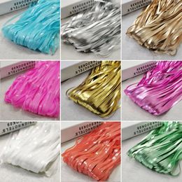 1Mx2M Gold Shiny Foil Fringe Curtain Metallic Macaron Photo Booth Tinsel Backdrop Door Curtain Wedding Decoration Birthday Decor 240119