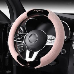 Steering Wheel Covers Car Non-slip Breathable Cover Winter Plush Universal Women's Creative Comfortable Personalised Warm Handle