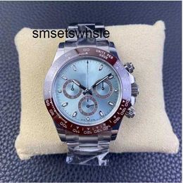 Automatic Watch Man Better Factory Movement for Size 40 Mm Ceramic Plated with Platinum Film Swiss Luminous Paint 116500