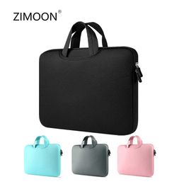 Laptop Cases Backpack Colorful Zipper Laptop Handbag 13/14/15 inch Notebook Case for Macbook Computer Carry Bag Laptop Sleeve Briefcase