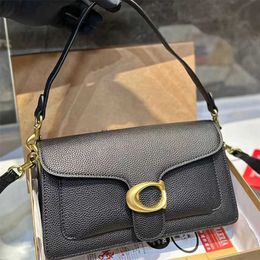 Designer Luxury Tote Girls Womens Shoulder Top Quality Solid Colour with Chain Fashion Bag Real Pickup Buckle small bag 1289