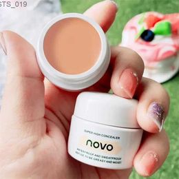 Concealer NOVO Brightening Concealer Waterproof Sweat Resistant Strongly Covers Spots Facial Acne Marks Dark Circles Woman Face Makeup