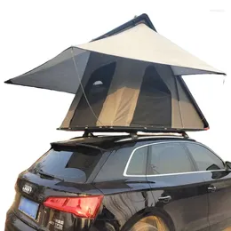 Tents And Shelters 2024 Outdoor Camping Up Foldable Hard Shell Vehicle Open Car Roof Top Tent Box Hardtop Rooftop