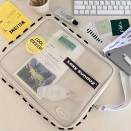 Laptop Cases Backpack Ins Transparent White Laptop Sleeve Macbook Air 13 Case M1 Pro 13.3 11 14 15 Inch Notebook Cover Matebook Laptop Bag Waterproof