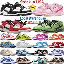 2022 Designer Laufschuhe weiß schwarz UNC Küste Bordeaux rosa Samt Kaktus Georgetown Universität rot Archeo Pink Ostern grün leuchtend niedrig Damen Sneakers Trainer