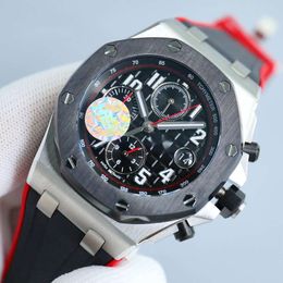 luxury Mens mechanicalaps luxury mens watches ap watch royal oak chronograph offshore menwatch 514A orologio automatic mechanical supercolen Cal3126 rubber UCV9