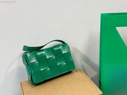 10A Designer Cassette Collection Intreciato Woven Adjustable Shoulder Strap Leather Tote Tofu Bag Handbag Single Shoulder Bag Womens Crossbody Bag
