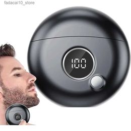 Electric Shavers Men's Shaver Electric Shaver 6600 RPM Electric Shaver Mini Shaver Pocket Beard Trimmer USB Electric Portable Rotary Shaver Q240119