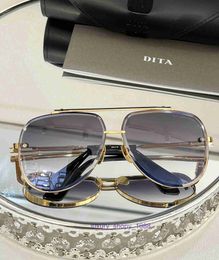 DITA Model: The new design of Mach eight Toad the luxury fashion of sunglasses with polygonal diamond trimming technology with the original packaging SXK0