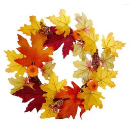 Decorative Flowers Harvest Festival Garland Rings Wreath Decorate Flower Centrepieces For Tables Plastic Resin
