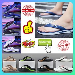 Free shipping Designer Platform Slides Slippers Men Woman anti slip wear-resistant Light weight breathable super soft soles flip flop Flat Beach sandals
