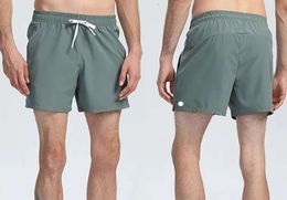 LU Mens Jogger Sports Shorts For Hiking Cycling With Pocket Casual Training Gym Short Pant Size M-4XL Breathable R102