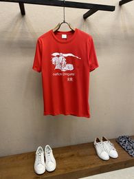 24SS Luxury Designer T-shirt Summer Men's and Women's T-shirt Short Fashion Casual Letter Clothing Women's Top High Quality Men's T-shirt 367
