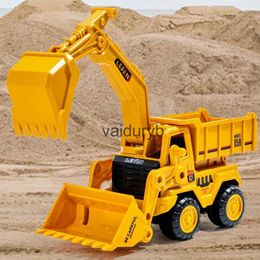 Model Building Kits New 3 In 1 Engineering Car Toy Large Bulldozer Excavator Model Tractor Toy Dump Truck Model Car Toys for Kids Boy Birthday Giftvaiduryb