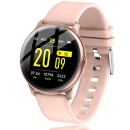 Watches GUOLING Fashion Sport Smart Watch Men Women Fitness tracker man Heart rate monitor Blood pressure function smartwatch For iPhone