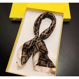 Scarves 2024 Summer day designer woman Silk Scarf Fashion Letter Headband luxury Brand Small Scarf Variable Headscarf Accessories Activity Gift