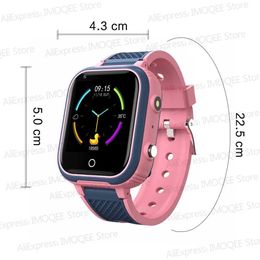 Smart Watches New Smart Watch Kids GPS 4G Wifi LT21 Tracker Waterproof Smartwatch Kids Video Call Phone Watch Call Back Monitor Smartwatch