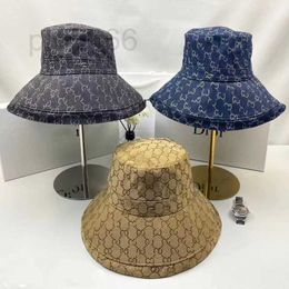 Wide Brim Hats & Bucket Hats Designer G letter cowboy fisherman hat, big brim hat, trendy spring and summer sun protection hat, men's and women's basin hat 26AG
