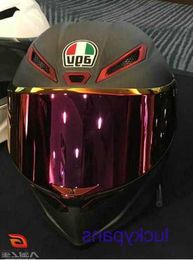 AGV PISTA GP RR 72nd Anniversary Edition Track Carbon Fiber Limited Motorcycle Grey Red Helmet HVPX