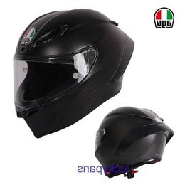 Fibre AGV Men's Motorcycle Helmet Carbon Full PISTA GP RR Track Anti Mist Seasonal Universal Limited Edition CTRR