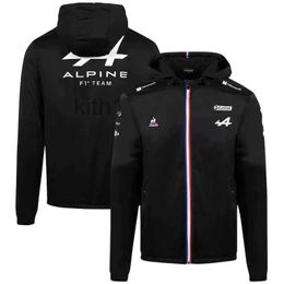 2021 New Alpine Team F1 Jacket Formula One Hoodie Clothes Spring and Autumn Zipper Sweater RIEP