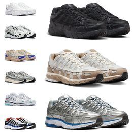 p6000 running shoes designer for men women p-6000 sneakers p 6000 triple black white Wolf Grey Metallic Silver Racer Blue mens womens outdoor sports trainers