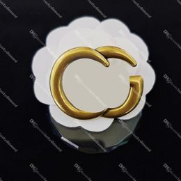 Famous Classic Gold Brooches G Brand Luxury Desinger Brooch Women Letters Brooches Suit Pin Fashion Jewelry Clothing Decoration Accessories