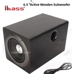 Subwoofer 6.5 Inch 100W High Power Home Theatre Subwoofer IBASS Passive Puresubwoofer TV Computer Speaker Enthusiast HiFi Audio Amplifier