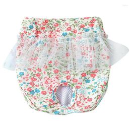 Dog Apparel Pet Briefs Polyester Pants Wraps Female Diapers For Heat Cycle Reusable Kitten Puppy Sanitary Panties Easy To Use Cover Baby