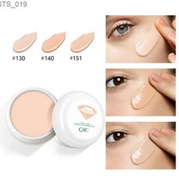 Concealer High Coverage Concealer Cover Anti Dark Circle Freckle Long-lasting Waterproof Foundation BB Cream for Face Makeup Base Cosmetic