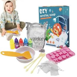 Science Discovery Handmade Soap Making Kit DIY Crystal Soap Making Toy For ldren Safe And Odourless Science Experiment Kit For Easter Birthdayvaiduryb