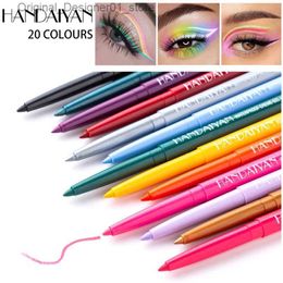 Eyeliner Colourful Eyeliner Pen Eyes Makeup White Pink Waterproof Liquid Eye Liner Pencil Make Up Cosmetics Long Lasting Eyeliner Pen Q240119