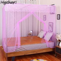 Mosquito Net Mosquito Net White Mesh Camping Tent Square Foldable Summer Sleeping Bed Curtain Household Princess Lace Insect Canopy Dormitoryvaiduryd