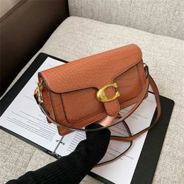 Women's 2023 new pattern simple small square messenger bag fashion trend 80% off outlets slae