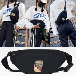 Waist Bags Bag Chest Packs Unisex Crossbody Belt Broken David Print Sports Shoulder Bsg Travel Running Fanny Handbags