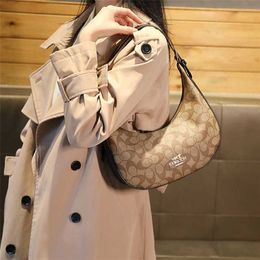 Light Luxury Women's Moon New Fashionable and Versatile Girl's Advanced Sense Small Handheld One Shoulder Underarm Bag 80% off outlets slae