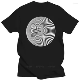 Men's Polos Dynamic Optical Illusion Skate Visual Phenomena TShirt Selling Top Quality Mens Tee Shirt Short Sleeve O Neck Cotton Tees