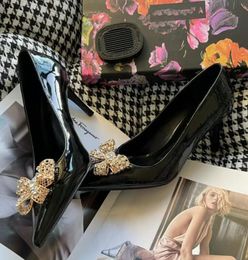 Designer bag shoes Women Dress Shoes Heels Pumps Real Leather Stiletto Heel High heel Party Wedding Shoes tn with box designer heels shoes