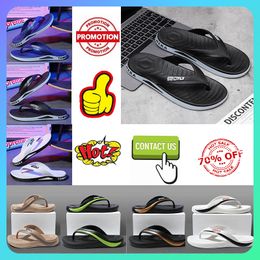 Free shipping Designer Casual Platform Slides Slippers Men Woman anti slip wear-resistant Light weight breathable super soft soles Flat Beach sandals