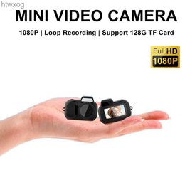 Sports Action Video Cameras 1080P Mini Pocket Camera Outdoor Action Camera With Screen Video Recorder Portable Body Cam Micro Camcorder Sport DV YQ240119