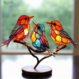 Arts and Crafts Colourful Bird Metal Desktop Decoration Ornaments Home Room Decoration Accessories Bird Series Animal Shaped Iron Crafts YQ240119