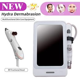 Microdermabrasion Non-invasive meso therapy beauty machine improve facial skin firming shrink pores care device with mirror for home use279