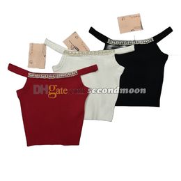 Off Shoulder Tee Women Sexy Knits Top Party Fashion Pearl Knitwear Summer Breathable Knitted Tees