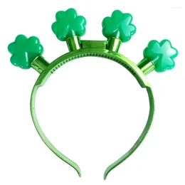 Hair Accessories St Patrick's Day Headband Shamrock Headwear Decorations Gift