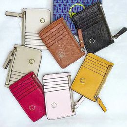 Women Zippy Wallet Luxury CardHolder Designer Wallets TBoys Card Holder Id Cards Keychain Fashion Leather Key Pouch Men Purse Keychain Handbag