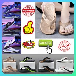 Free shipping Designer Casual Platform Slides Slippers Woman anti slip wear-resistant Light weight breathable super soft soles flip flop Flat Beach sandals