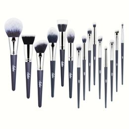 Professional Makeup Brush Set Kit 15pcs Cosmetics Foundation Eyeshadow Eyebrow Blushes Make Up Brush 240118