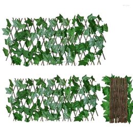 Decorative Flowers Artificial Ivy Privacy Fence High Quality Indoor Outdoor Garden Balcony Backyard Adjustable Windbreak For And Home Decor