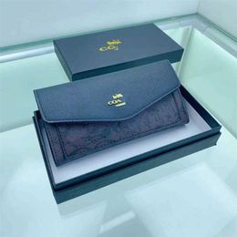 Wallets Outlets 2023 New Camellia Flower Long Women's 30% Discount Wallet Handheld Bag and Box Luxury 6125